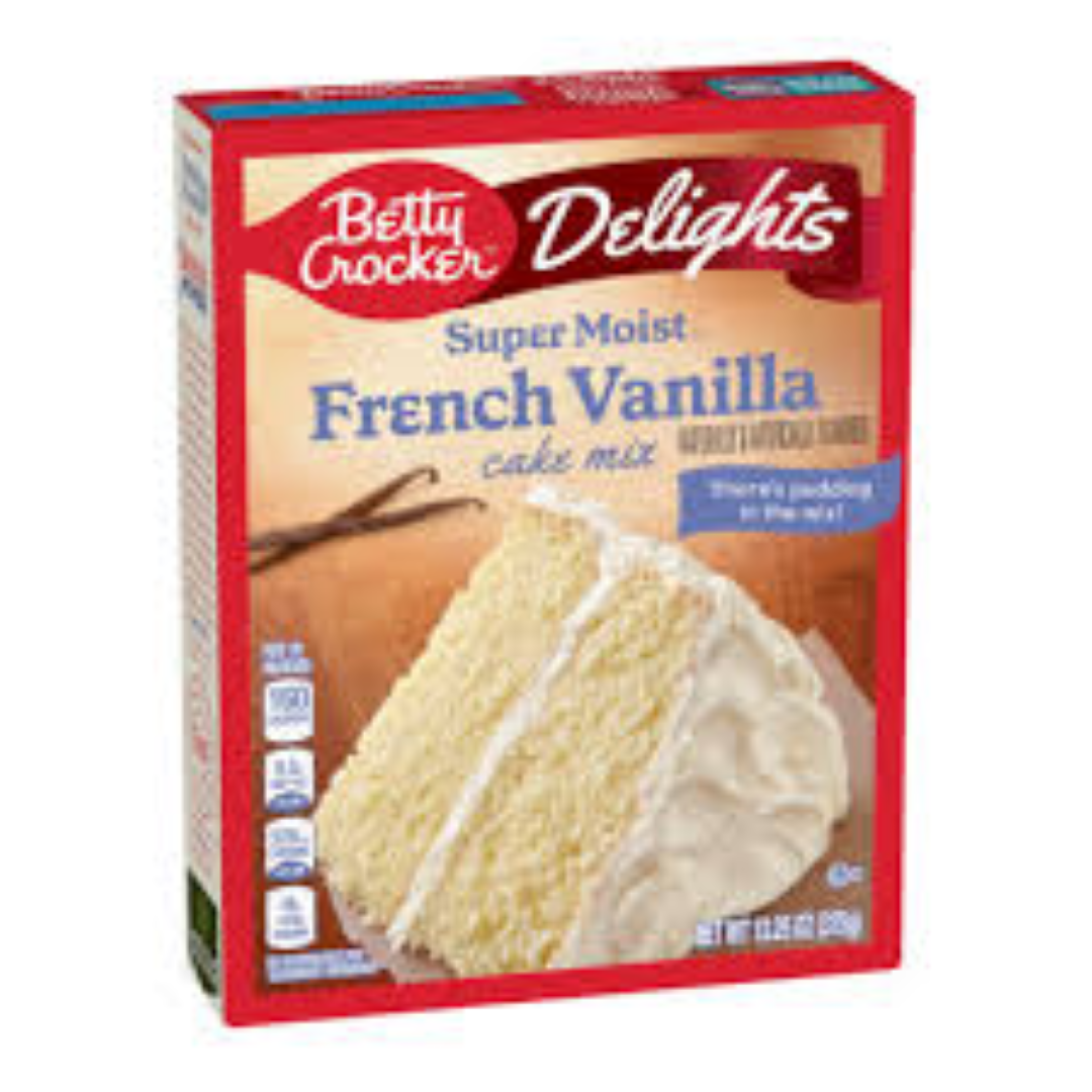 BETTY C. CAKE MIX FRENCH VANILLA 432G